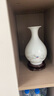 景德鎮(zhèn)陶瓷器小號(hào)新中式粉彩瓷花瓶工藝品客廳擺件家居酒柜玄關(guān)書房電視柜辦公室博古架茶室裝飾品瓷瓶擺設(shè) 溪山訪友玉壺春（配木質(zhì)旋轉(zhuǎn)底座） 曬單實(shí)拍圖