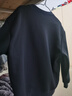 JEANSWEST LIFE真維斯重磅加絨華夫格衛衣男士冬季保暖外套寬松休閑男款百搭上衣 曬單實(shí)拍圖