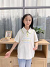 歐穎慕女童運(yùn)動(dòng)套裝夏裝潮中大童女裝夏季9兒童T恤牛仔褲兩件套女孩衣服 套裝(短袖+褲子) 150cm(150cm) 曬單實(shí)拍圖