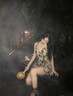 COSMICKISS泡溫泉泳衣女甜美辣妹風(fēng)連體吊帶連衣裙露背顯瘦御姐氣質(zhì)度假泳裝 米色 均碼（建議80-120斤） 曬單實(shí)拍圖