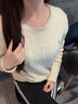 中國黃金（CHINA GOLD）足金水滴蓮花吊墜女2025新款純金項生日禮物送女友老婆教師節禮物 足金水滴蓮花吊墜 約0.3g【贈銀鏈-玫瑰禮盒】 曬單實(shí)拍圖