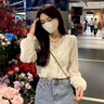 DALEY MODE法式襯衫女氣質(zhì)溫柔雪紡衫女2025秋冬甜美小衫時(shí)尚百搭長(cháng)袖襯衣女 主圖色 2XL 135-150斤 曬單實(shí)拍圖