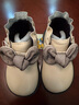 G.DUCKKIDS小黃鴨女寶寶鞋子公主防滑軟底嬰兒學(xué)步鞋秋季小童靴子潮春秋女童 米白色(冬季加棉內里) 18 內長(cháng) 13.8cm 偏小一碼 曬單實(shí)拍圖