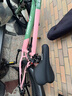 鳳凰（Phoenix）兒童自行車(chē)6-15歲男孩女孩中大童山地車(chē)變速學(xué)生車(chē)小學(xué)生自行車(chē) 幻影粉綠色- 單速一體輪 +后座 22寸(適合140-160cm) 曬單實(shí)拍圖