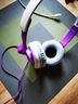 承策 適用SONY索尼MDR-ZX110 ZX300耳機(jī)套V300 V150耳罩zx100頭戴式降噪耳機(jī)罩隔音海綿套專用耳機(jī)配件 灰色蛋白皮耳套一對【平紋】 曬單實(shí)拍圖
