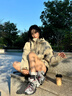 SugarSu白鹿于文文同款|SugarSu酥履24秋季時尚復(fù)古增高拼色綁帶老爹女鞋 千禧銀 38 曬單實拍圖