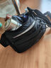 京臻情人節中老年人女包包新款尼龍帆布單肩斜挎包女士背包中年媽媽包 黑色 曬單實(shí)拍圖