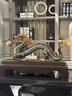 莫尼森  MOREISAN黃銅大漆龍擺件玄關(guān)辦公室酒柜裝飾品公司喬遷開業(yè)商務(wù)禮品吉祥物 【龍騰四海-青花藍(lán)】龍擺件 曬單實(shí)拍圖