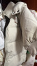 巴拉巴拉童裝兒童棉服男童外套連帽冬裝拼接燈芯絨棉衣簡約百搭潮 煙灰卡50524 90cm 曬單實(shí)拍圖