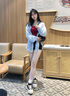 CEENIU透氣薄款防曬衣女2025新款夏季寬松韓版速干防曬百搭洋氣襯衫外套 藍(lán)色 L 適合116-135斤 曬單實拍圖