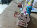 博教（BOJIAO）5行計數器 一二年級小學(xué)數學(xué)加減法教具學(xué)具 兒童多功能計算架珠心算數位器 五檔計數架 曬單實(shí)拍圖
