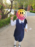 衣諾坊女童連衣裙套裝班服兒童六一畢業(yè)季校服主持人演出服 曬單實拍圖