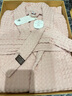 HOYO日本和顏浴袍純棉A類高檔居家浴袍 男女浴衣睡袍透氣吸水 櫻若M碼 曬單實(shí)拍圖