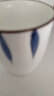 素界陶瓷馬克杯家庭6個水杯套裝家用一套客廳創(chuàng)意杯子杯架帶托盤 青瑤6杯【圖案】 曬單實拍圖