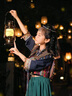 卡悠萊（KAYOULAI）苗族服裝女兒童苗疆服少數(shù)民族風(fēng)套裝云南旅拍春季異域風(fēng)情三月三 苗疆三件套 130適合身高130左右寶寶 均碼 曬單實拍圖