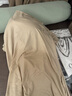 軒靚帶胸墊莫代爾棉睡裙女夏季薄款涼感短袖家居服 63263米杏 2XL  曬單實(shí)拍圖