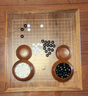 云子云南圍棋廠大號單面云子草蔞原裝棋子實木棋罐雙面棋實用圍棋入門 C型雙面新云子+一體棗木罐 曬單實拍圖