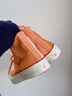 匡威（Converse）男女同款Chuck 70運動休閑高幫帆布鞋A14206C 橙黃 39  曬單實拍圖