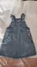 巴拉巴拉女童連衣裙春時(shí)尚背帶裙經(jīng)典牛仔裙 牛仔中藍88201 105 cm 曬單實(shí)拍圖