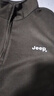 吉普（JEEP）衛(wèi)衣男春秋季寬松立領長袖T恤男士重磅潮流衣服男裝 軍綠 2XL  曬單實拍圖