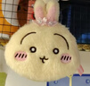 名創(chuàng  )優(yōu)品（MINISO）Chiikawa櫻花季吉伊卡哇烏薩奇小八毛絨零錢(qián)包掛件 Usagi -零錢(qián)包掛件 曬單實(shí)拍圖