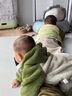 迷你巴拉【暖芯絨絨衣】巴拉外出連體衣男女童寶寶保暖雙面絨萌趣連帽外套 曬單實(shí)拍圖