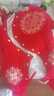 迪士尼新生嬰兒紅色過(guò)年喜慶衣服冬款連體衣冬季新款冬裝滿(mǎn)月宴拜年服 S391偏襟棉衣+虎頭帽 66碼：3-6個(gè)月寶寶 曬單實(shí)拍圖