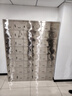 宏漢贊億304不銹鋼食堂碗柜學(xué)校餐具柜員工餐盤(pán)柜單位多格多門(mén)飯盒儲物柜 48門(mén)碗柜201（鑰匙/磁吸） 曬單實(shí)拍圖