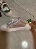酷奇珀蒂品牌休閑鞋男時(shí)尚金屬亮片印花小蜜蜂板鞋男軟底小白鞋男輕奢男鞋 銀色 42 （此款為皮鞋碼 偏大一碼） 曬單實(shí)拍圖
