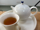 南山先生 功夫茶具陶瓷簡(jiǎn)約喝茶杯防燙茶杯小號主人杯茶道零配半見(jiàn)茶杯 半見(jiàn)手柄茶杯 曬單實(shí)拍圖