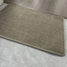 瑞丹仿亞麻編織浴室地墊高級感衛生間吸水速干腳墊防滑耐磨地毯可定制 格調編織-燕麥 40cm*60cm 曬單實(shí)拍圖