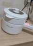 牧利派電煮鍋小電鍋不粘鍋迷你宿舍鍋學(xué)生多功能煮面鍋一鍋多用小白鍋家用多用途鍋電火鍋嬰兒寶寶輔食鍋 白色-可煎炒煮燜涮燉（配木鏟 百潔布） 3L 智能多檔調(diào)節(jié)-無(wú)蒸籠【配1.5米電線】 曬單實(shí)拍圖