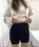 優(yōu)棵樹女士內(nèi)褲女夏季薄款孕婦安全褲防走光打底褲內(nèi)褲托腹褲孕期短褲 混色 【100%純棉襠/高效抗菌】 2條 均碼 【建議100-180斤】 曬單實拍圖