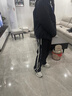 兜兜王國男童運動(dòng)褲子2025新款春秋款學(xué)生裝直筒休閑長(cháng)褲兒童運動(dòng)寬松衛褲 黑色 120 曬單實(shí)拍圖