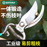 世達（SATA）修枝剪園藝剪果樹(shù)剪刀園林修剪花藝修花剪伸縮型整籬剪 05901  8寸彎刃修枝剪 曬單實(shí)拍圖