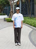 卡賓男裝 不規則圖案T恤2025夏季新款立體logo刺繡潮流時(shí)尚 米白色12 L /175/50 曬單實(shí)拍圖