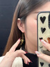 沉魚落雁在逃公主黃金耳線女士足金耳飾七夕情人節(jié)禮物送女友老婆生日 多退少補  其他克重請聯(lián)系客服 曬單實拍圖
