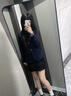 蓉都千姿婷面試職業(yè)西裝套裝女工作服春秋氣質(zhì)西服正裝外套2025新款 黑色 常規 單件西服 XL 110-118斤 曬單實(shí)拍圖