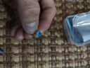 999銀針純銀養耳海藍A級鋯石耳釘簡(jiǎn)約耳骨釘小眾耳骨甜美高級感 4mm藍鉆(單顆) 曬單實(shí)拍圖