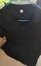 真維斯（JEANSWEST）POLO衫男短袖2025夏季純棉潮流休閑百搭上衣男黑色XL 曬單實(shí)拍圖