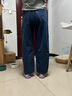 Levi's?SilverTab?25春夏新款女士美式復古時(shí)尚寬松直筒牛仔褲 藍色 28 (28) 曬單實(shí)拍圖