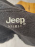 吉普（JEEP）抓絨衣男夾克戶外加絨加厚衛(wèi)衣?lián)u粒絨內(nèi)膽秋冬季保暖開衫外套冬裝 JP-8918 黑色【常規(guī)款】 M（尺碼偏大115-130斤） 曬單實(shí)拍圖