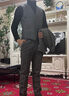 BUSYCON羊毛西裝男套裝高端灰色新郎結(jié)婚禮服男士商務(wù)休閑英倫風(fēng)職業(yè)正裝 紳士灰（上衣+馬甲+褲子） L 50 參考體重135-145斤 曬單實(shí)拍圖