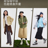 蕉下（beneunder）搖粒絨外套女24秋冬新款時(shí)尚休閑保暖抓絨外套PO17324萬(wàn)粒絨女裝 深竹綠 XL 曬單實(shí)拍圖