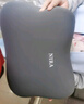 尼拉汽車(chē)腰靠頭枕腰墊車(chē)用靠墊護腰座椅車(chē)內久坐司機專(zhuān)用神器靠枕頸枕 腰頸同護套裝【黑色】 1套 曬單實(shí)拍圖