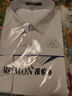 羅蒙（ROMON）可機洗DP成衣免燙純棉襯衫男長(cháng)袖白襯衫商務(wù)休閑襯衣高端工裝定制 GC999白色長(cháng)袖【純棉免燙】 常規 41 【150-165斤】 曬單實(shí)拍圖