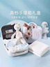 棉小果新生兒見面禮盒嬰兒衣服春夏套裝實(shí)用滿月寶寶出生用品產(chǎn)婦禮高檔 天使藍(lán)四季28件【高檔密碼箱】 59cm (適合0~3個(gè)月)新生禮/滿月禮 曬單實(shí)拍圖