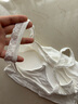 妙奕嘉白色吊帶背心女帶胸墊無袖打底衫女夏季新款美背內(nèi)搭純欲上衣辣妹 白色蕾絲刺繡字母吊帶 均碼 【建議110斤內(nèi)】 曬單實拍圖