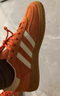 阿迪達(dá)斯 （adidas）三葉草系列 男女 HANDBALL SPEZIAL 休閑鞋 IG6191 紅色 40碼 曬單實拍圖