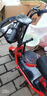 紅翎新款可折疊電動(dòng)滑板車(chē)便攜輕便兩輪代步車(chē)鋰電池小型親子電動(dòng)車(chē) 愛(ài)國紅 配48V25A高性能鋰電(≤125里) 曬單實(shí)拍圖